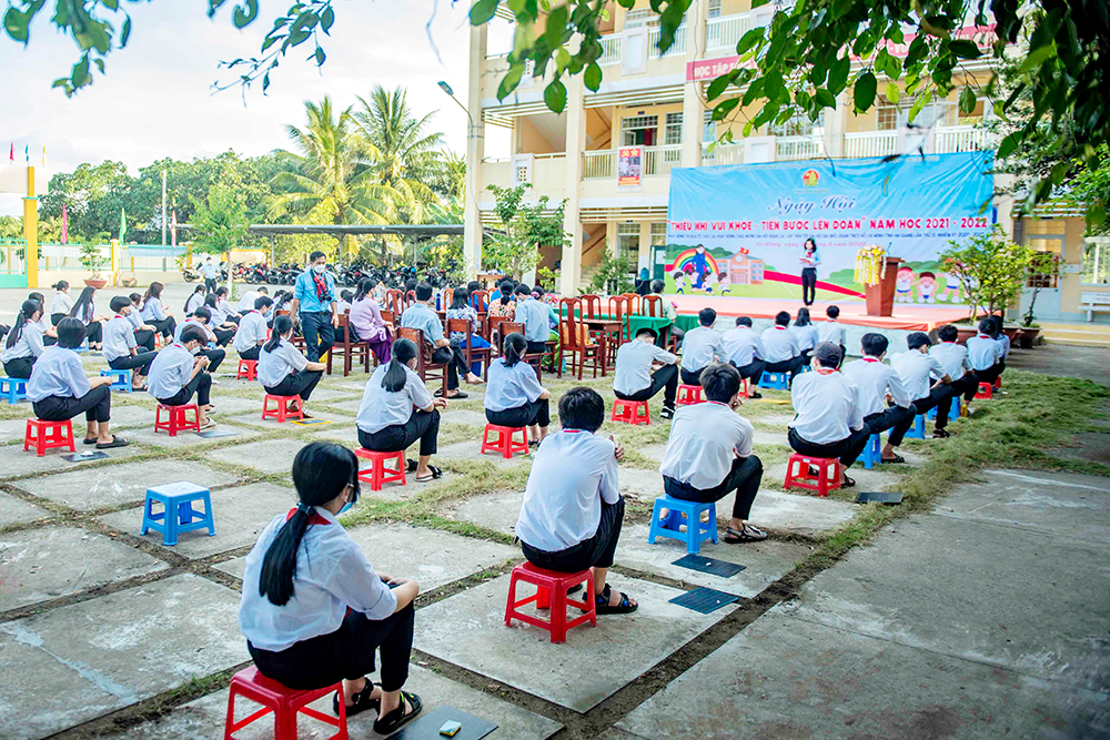 An Giang tổ chức Ngày hội “Thiếu nhi vui khỏe - Tiến bước lên Đoàn” năm học 2021 - 2022