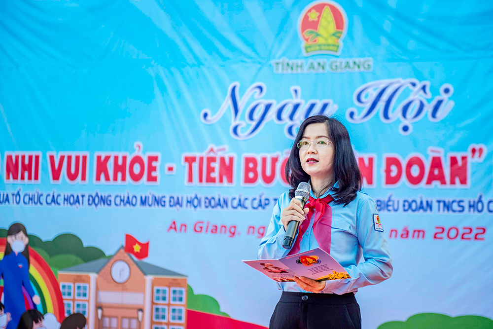 An Giang tổ chức Ngày hội “Thiếu nhi vui khỏe - Tiến bước lên Đoàn” năm học 2021 - 2022