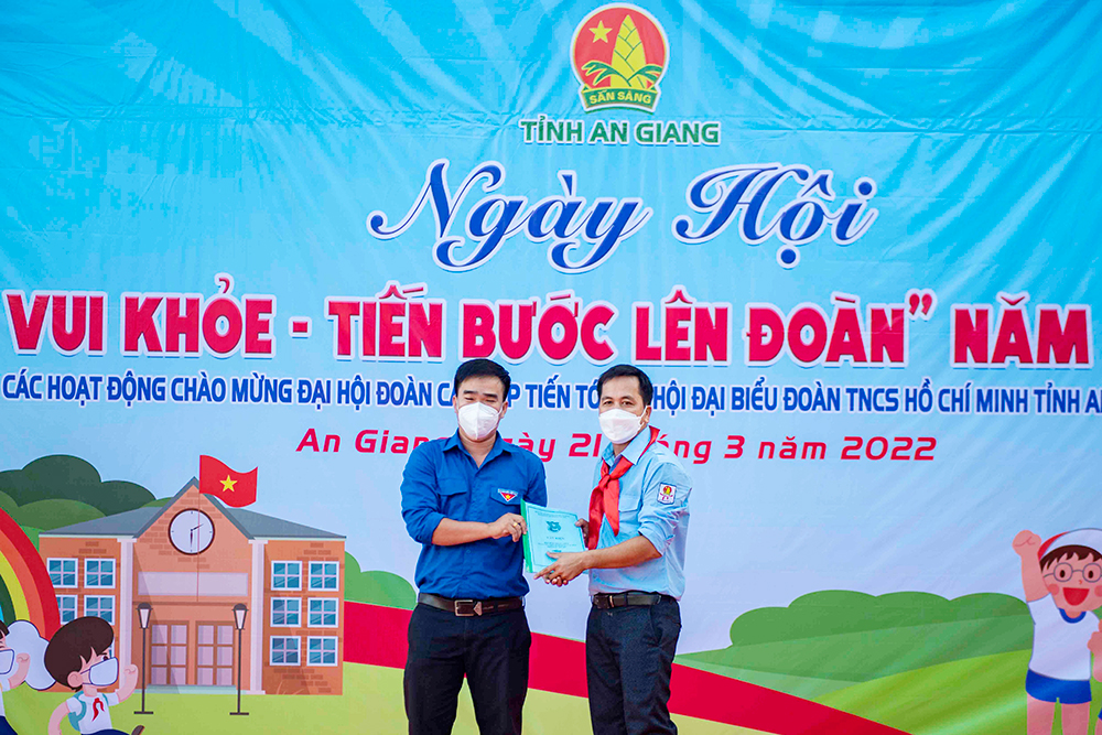 An Giang tổ chức Ngày hội “Thiếu nhi vui khỏe - Tiến bước lên Đoàn” năm học 2021 - 2022