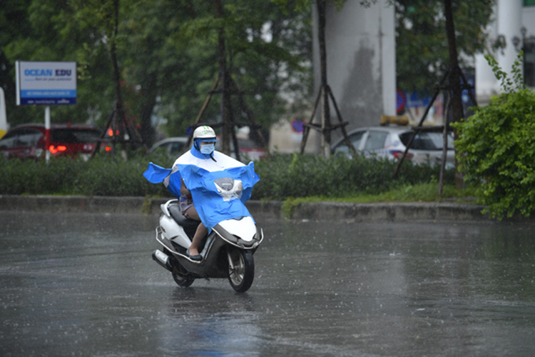 Thời tiết ngày 1/4: Bắc Bộ và Trung Bộ mưa rào và dông, trời rét