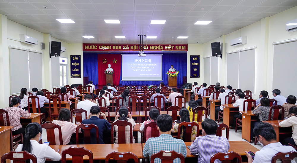 Sở Tài chính An Giang tuyên truyền, phổ biến giáo dục pháp luật về phòng, chống tham nhũng