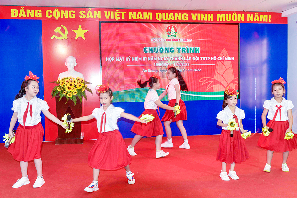 An Giang: Họp mặt kỷ niệm 81 năm Ngày thành lập Đội TNTP Hồ Chí Minh (15/5/1941 - 15/5/2022)