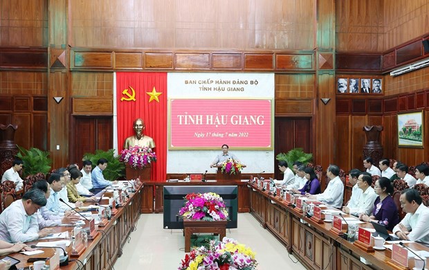 'Hậu Giang phải biến khát vọng thành hành động thiết thực, hiệu quả'