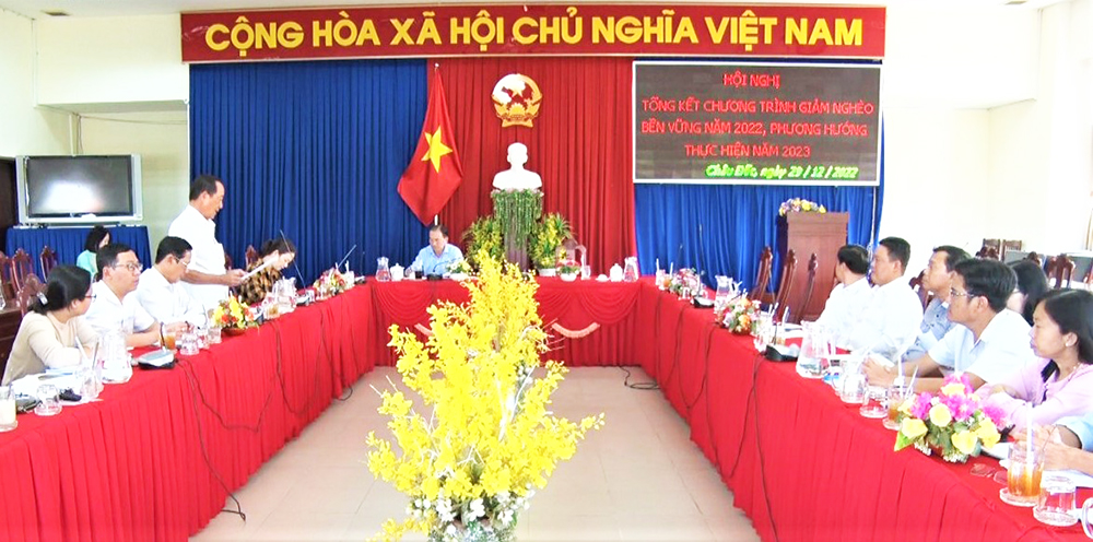 TP. Châu Đốc thực hiện tốt công tác giảm nghèo
