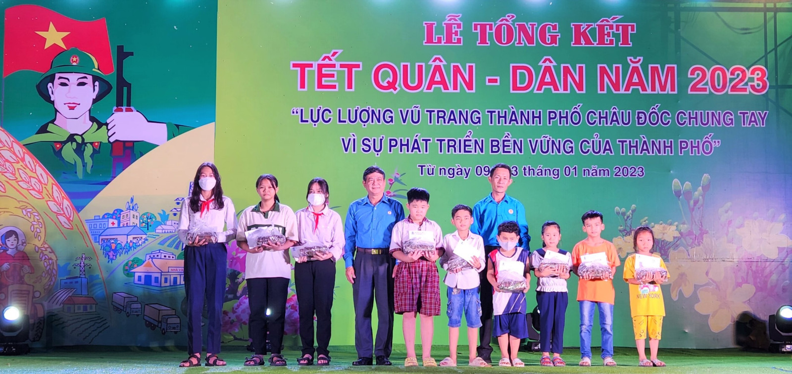TP. Châu Đốc tổng kết các hoạt động “Tết quân - dân” năm 2023