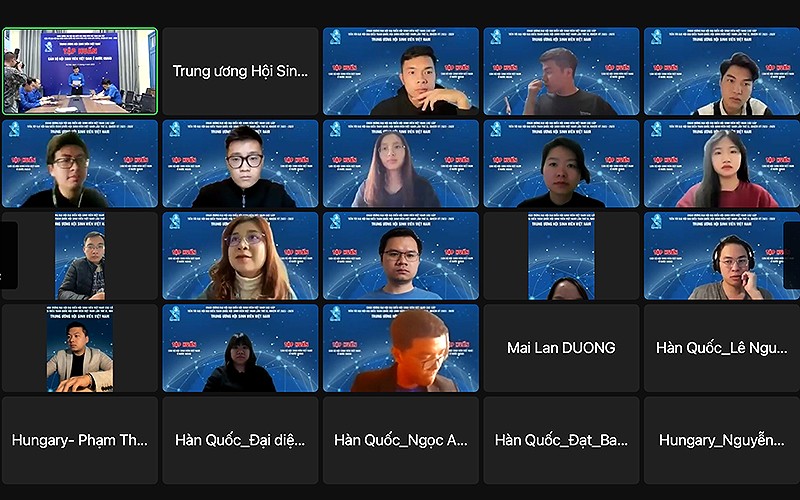 Nâng cao năng lực chuyển đổi số cho cán bộ Hội Sinh viên Việt Nam toàn cầu