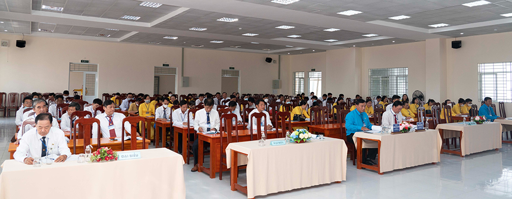 Đại hội Công đoàn cơ sở Trung tâm Đào tạo, Huấn luyện và thi đấu thể dục thể thao tỉnh An Giang lần thứ II, nhiệm kỳ 2023-2028