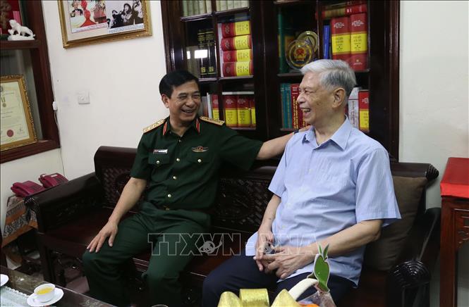 Đại tướng Phan Văn Giang tri ân các đồng chí nguyên lãnh đạo Đảng, Nhà nước, Quân đội