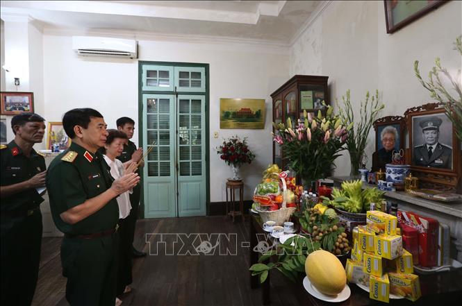 Đại tướng Phan Văn Giang tri ân các đồng chí nguyên lãnh đạo Đảng, Nhà nước, Quân đội
