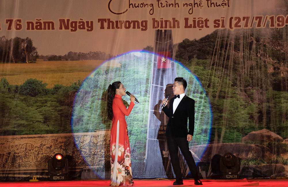 Biểu diễn Chương trình nghệ thuật kỷ niệm 76 năm Ngày Thương binh - Liệt sĩ (27/7/1947 – 27/7/2023)