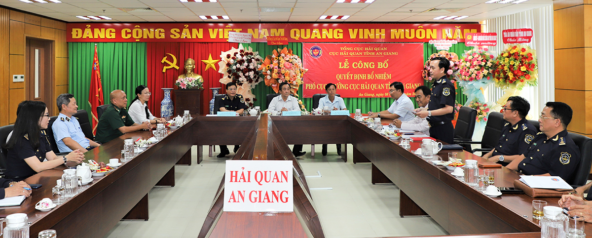 Cục Hải quan An Giang có tân Phó Cục trưởng