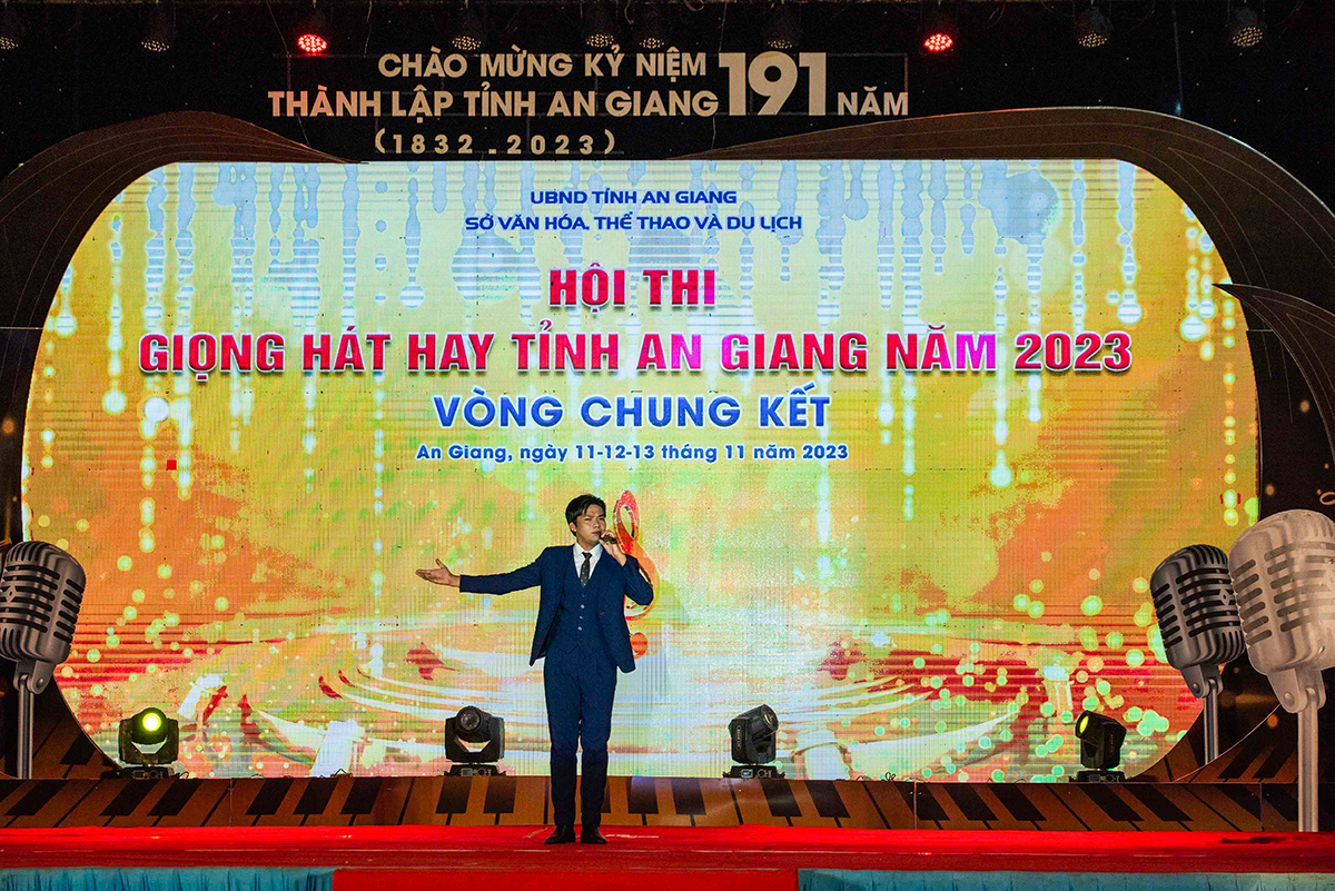 Khai mạc Vòng Chung kết Hội thi “Giọng hát hay” tỉnh An Giang năm 2023