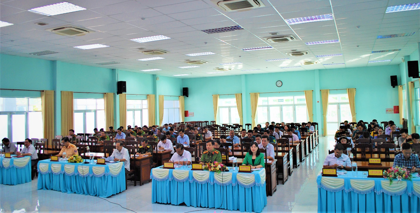 Châu Thành thực hiện tốt công tác đảm bảo an ninh trật tự, an toàn xã hội
