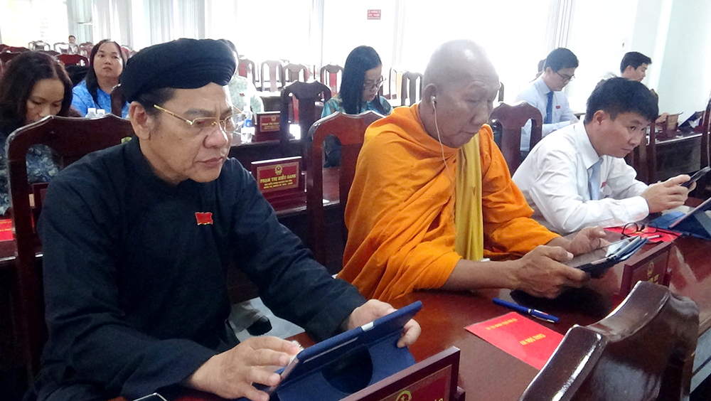 Huyện Tri Tôn tổ chức kỳ họp HĐND thứ 22