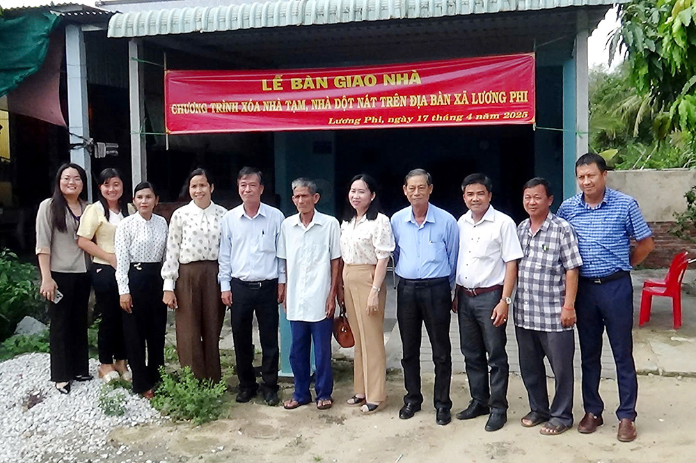 Mái ấm bền vững cho người dân xã Lương Phi