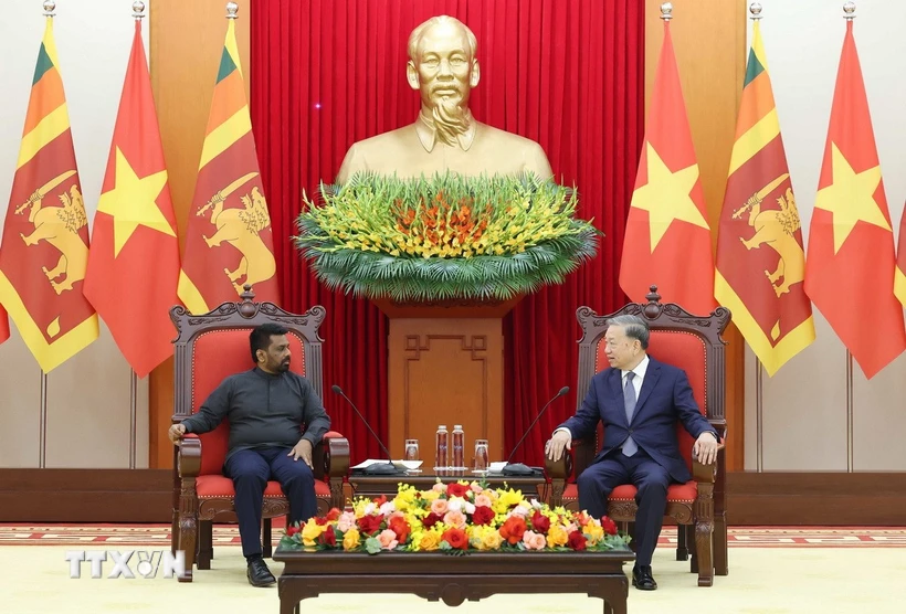 Tổng Bí thư: Việt Nam mong muốn đồng hành và hợp tác với Sri Lanka
