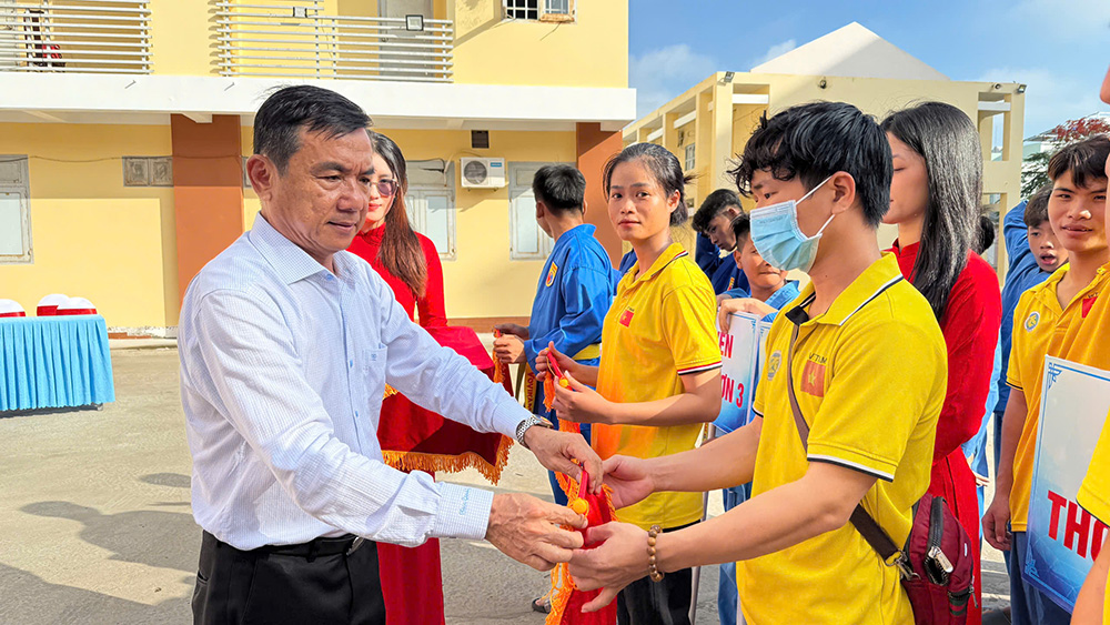 Khai mạc Giải trẻ Vovinam tỉnh An Giang năm 2025