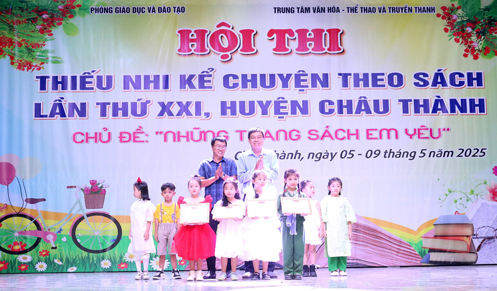 Bế mạc Hội thi “Thiếu nhi kể chuyện theo sách” huyện Châu Thành lần thứ XXI năm 2025