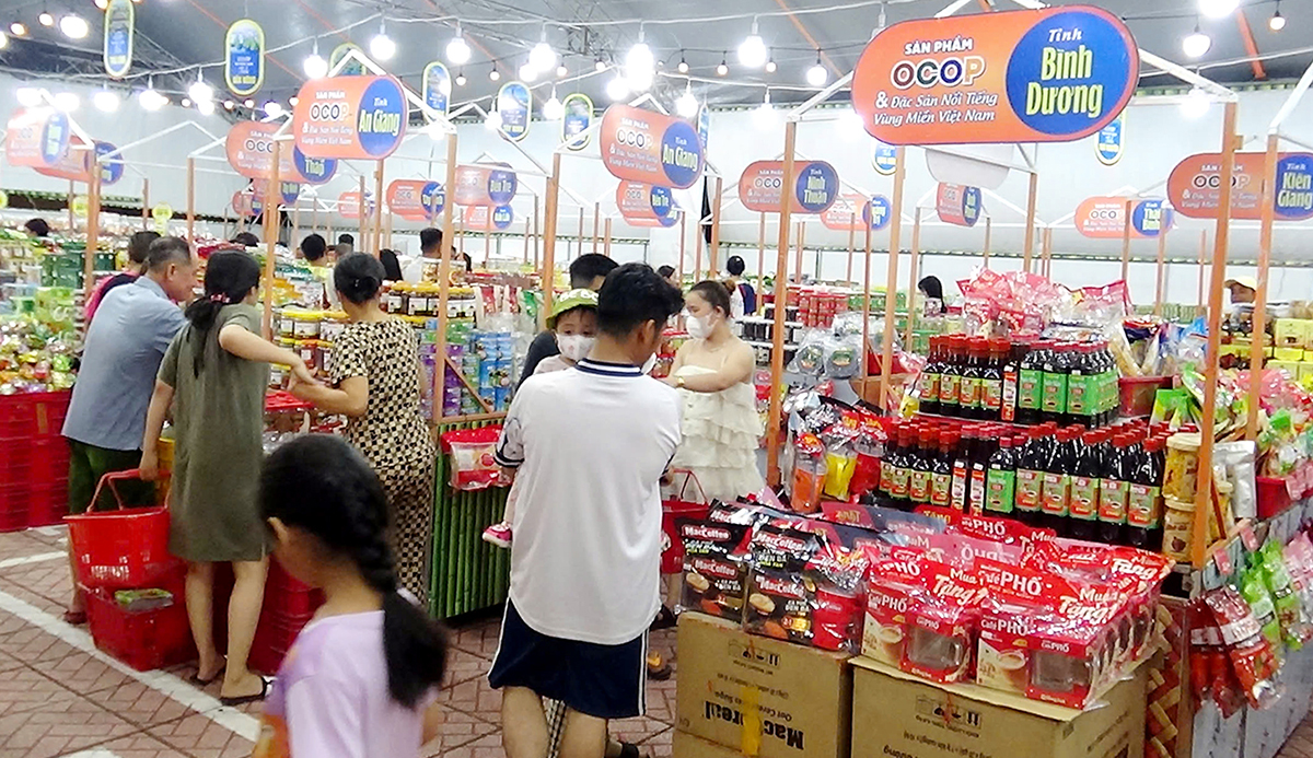 Ngày hội Hàng Việt về nông thôn - Sản phẩm OCOP Tri Tôn - An Giang