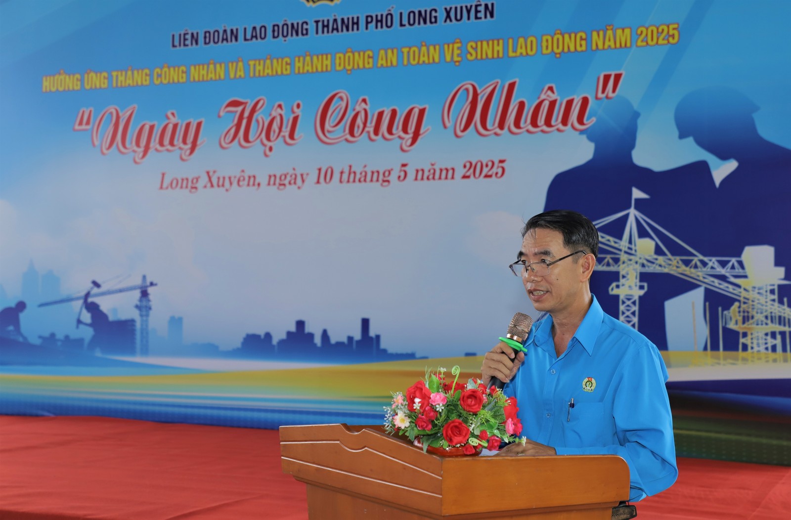 Sôi nổi Ngày hội công nhân năm 2025 ở Long Xuyên