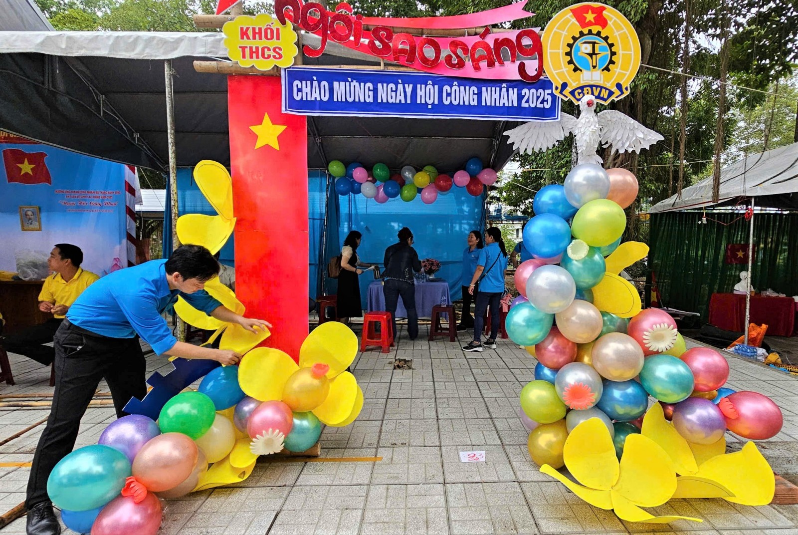 Sôi nổi Ngày hội công nhân năm 2025 ở Long Xuyên