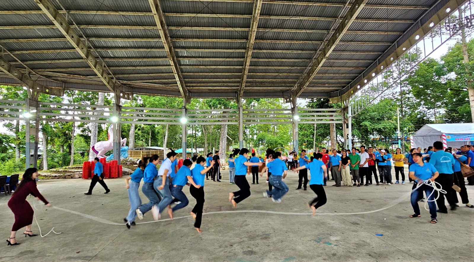 Sôi nổi Ngày hội công nhân năm 2025 ở Long Xuyên