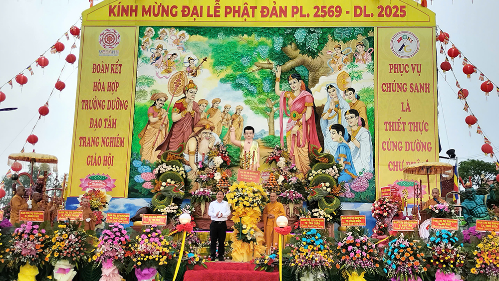 An Giang long trọng tổ chức đại lễ Phật đản Phật lịch 2569 - Dương lịch 2025