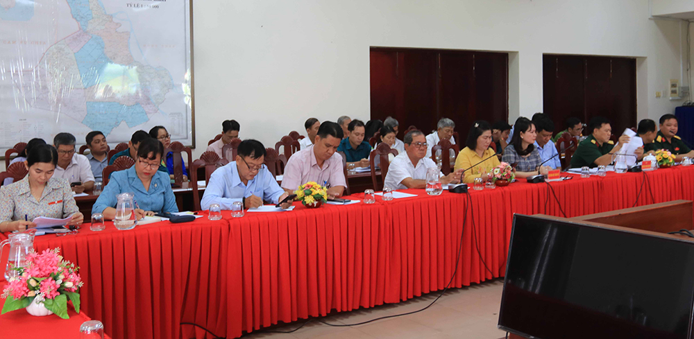 TP. Châu Đốc sơ kết công tác tuyển chọn và gọi công dân nhập ngũ