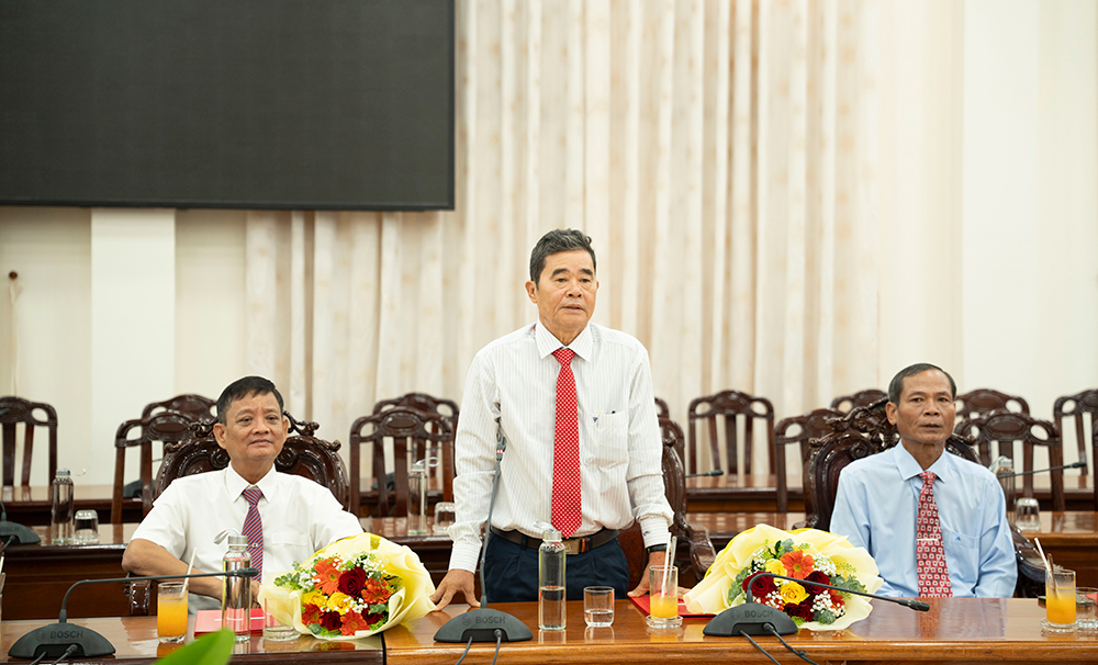 Trao quyết định cán bộ thuộc diện Ban Thường vụ Tỉnh ủy An Giang quản lý