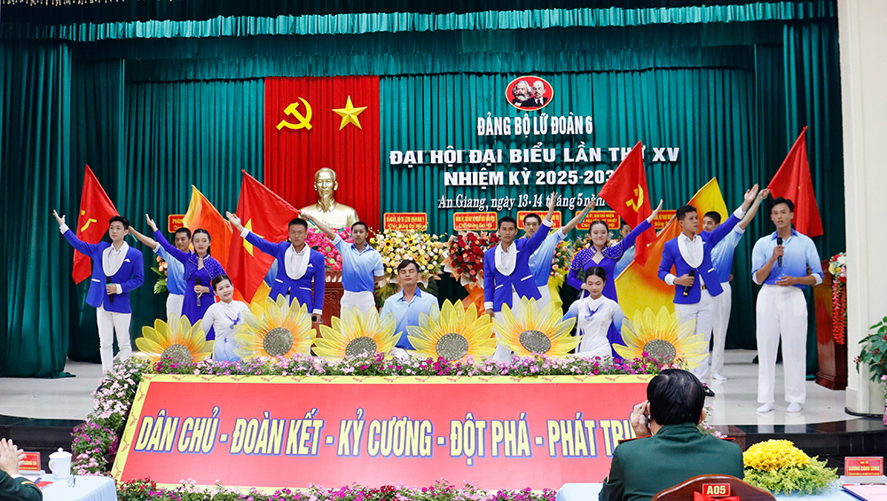 Đại hội đại biểu Đảng bộ Lữ đoàn 6 (nhiệm kỳ 2025 - 2030) thành công tốt đẹp