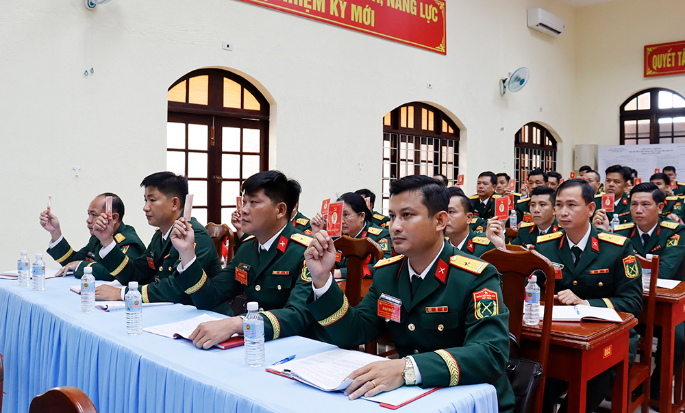 Đại hội đại biểu Đảng bộ Lữ đoàn 6 (nhiệm kỳ 2025 - 2030) thành công tốt đẹp