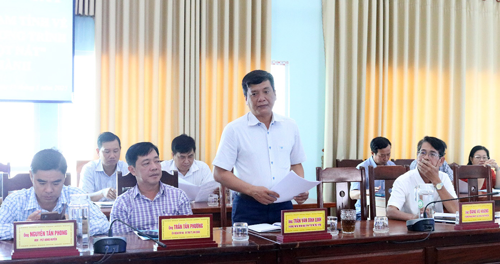Giám sát kết quả thực hiện Chương trình xóa nhà tạm, nhà dột nát tại huyện Châu Thành