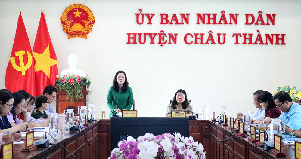 Giám sát kết quả thực hiện Chương trình xóa nhà tạm, nhà dột nát tại huyện Châu Thành