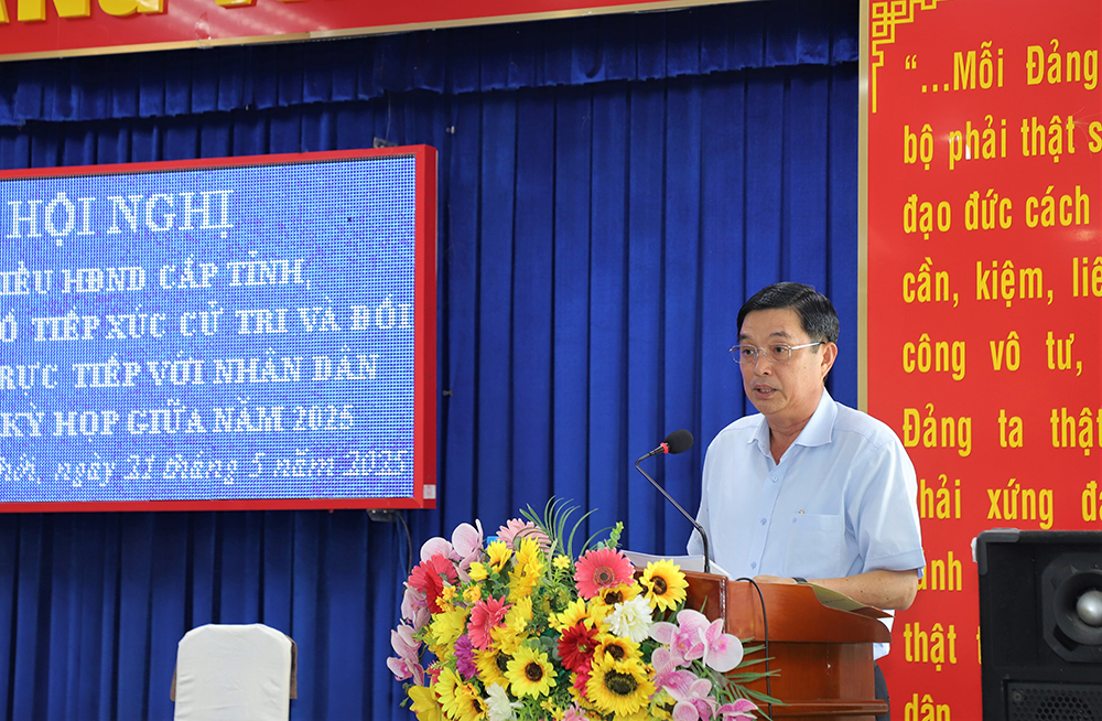 Cử tri phường Mỹ Thới, Mỹ Thạnh gửi gắm nhiều ý kiến đến HĐND tỉnh và TP. Long Xuyên