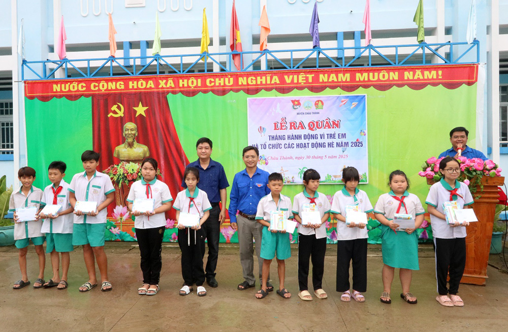 Châu Thành phát động Tháng hành động Vì trẻ em năm 2025