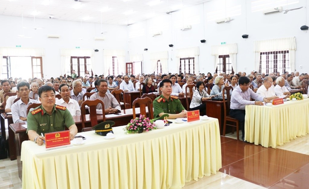 Tuyên truyền, vận động Nhân dân tham gia bảo đảm an ninh trật tự