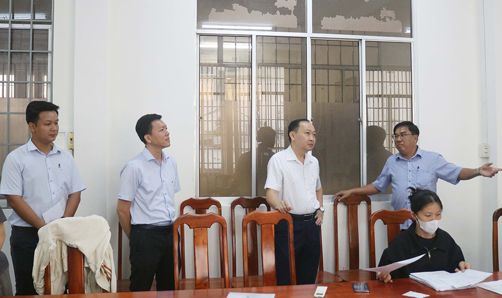TP. Châu Đốc khảo sát cơ sở vật chất phục vụ sáp nhập đơn vị hành chính