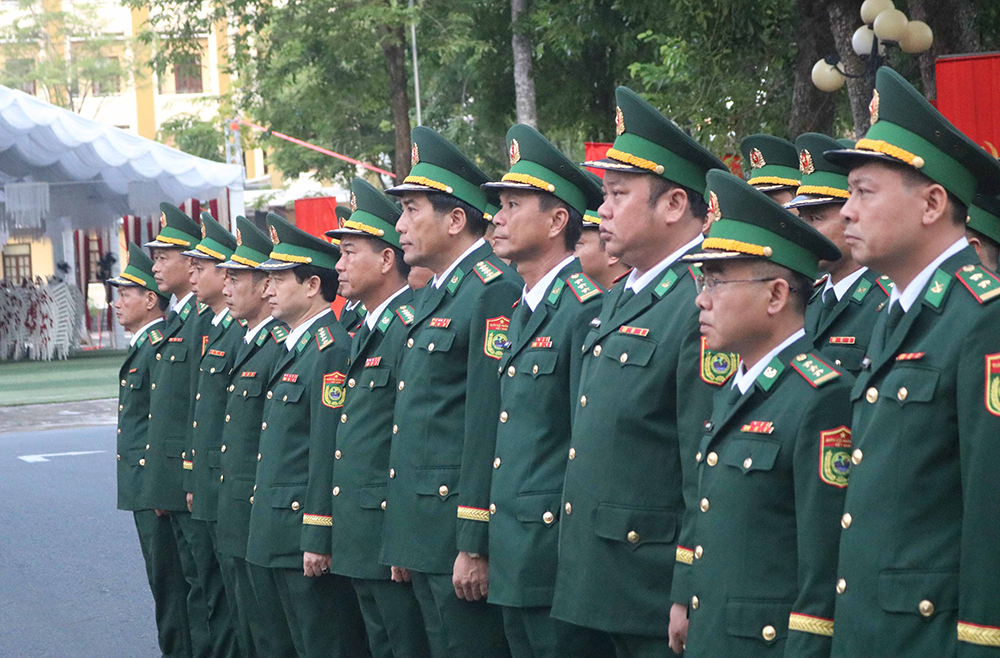Bộ đội Biên phòng tỉnh An Giang đón nhận Huân chương Chiến công hạng Nhì