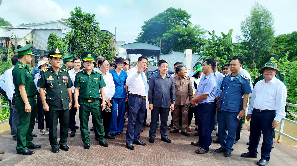 Lợi thế biên giới khi mở Cửa khẩu phụ Khánh An - Prek Chrey