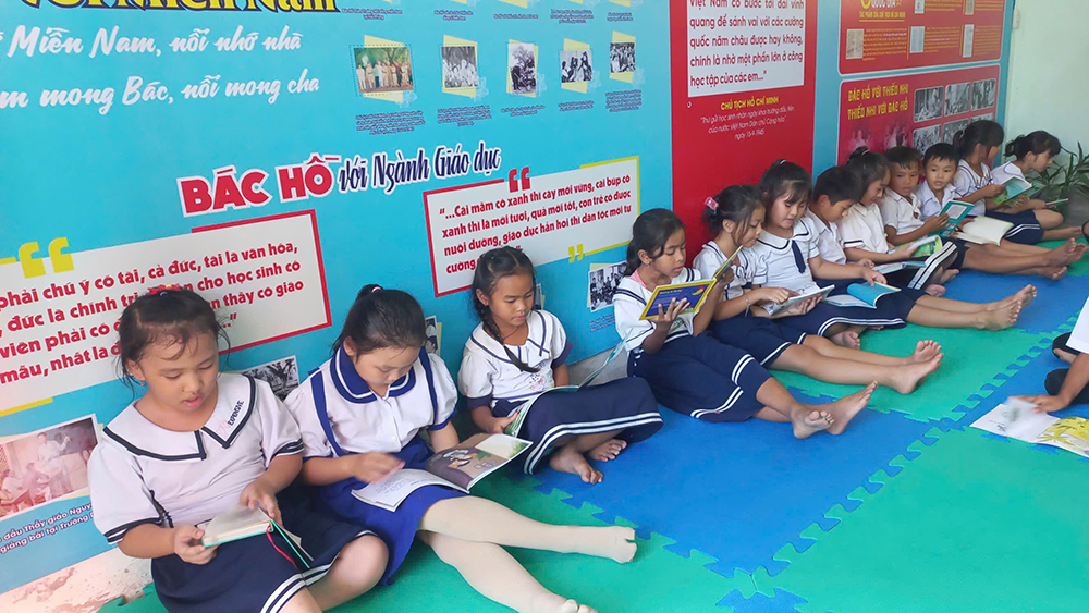 Lan tỏa “Không gian văn hóa Hồ Chí Minh” trong trường học