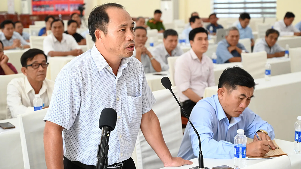 Đại biểu Quốc hội đơn vị tỉnh An Giang tiếp xúc cử tri xã Hòn Đất
