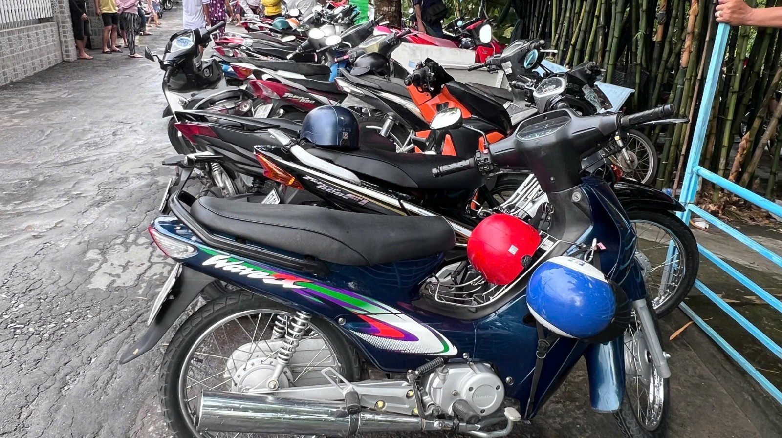 Tang vật thu giữ tại hiện trường