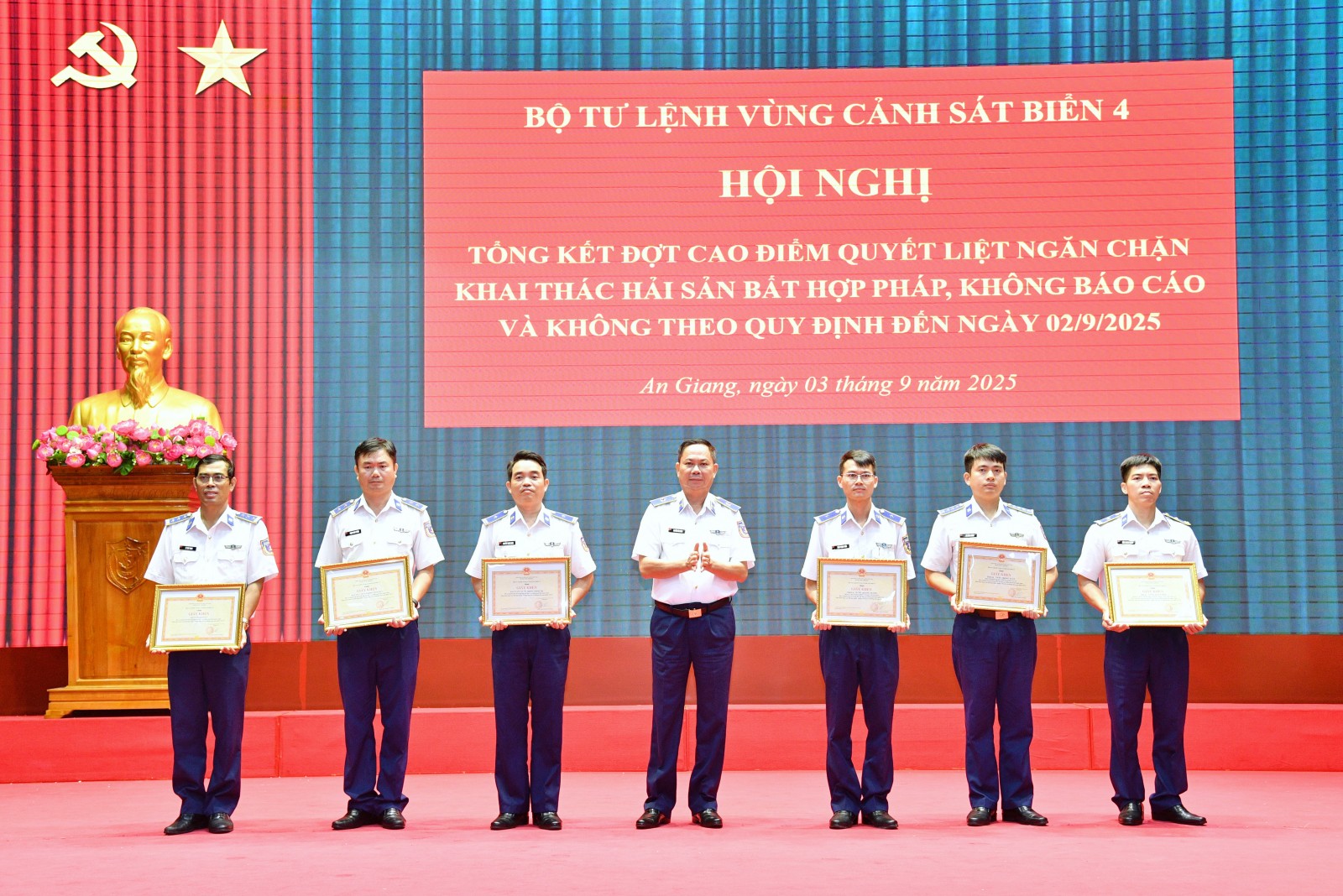 Bộ Tư lệnh Vùng Cảnh sát biển 4 triển khai hiệu quả đợt cao điểm ngăn chặn khai thác IUU