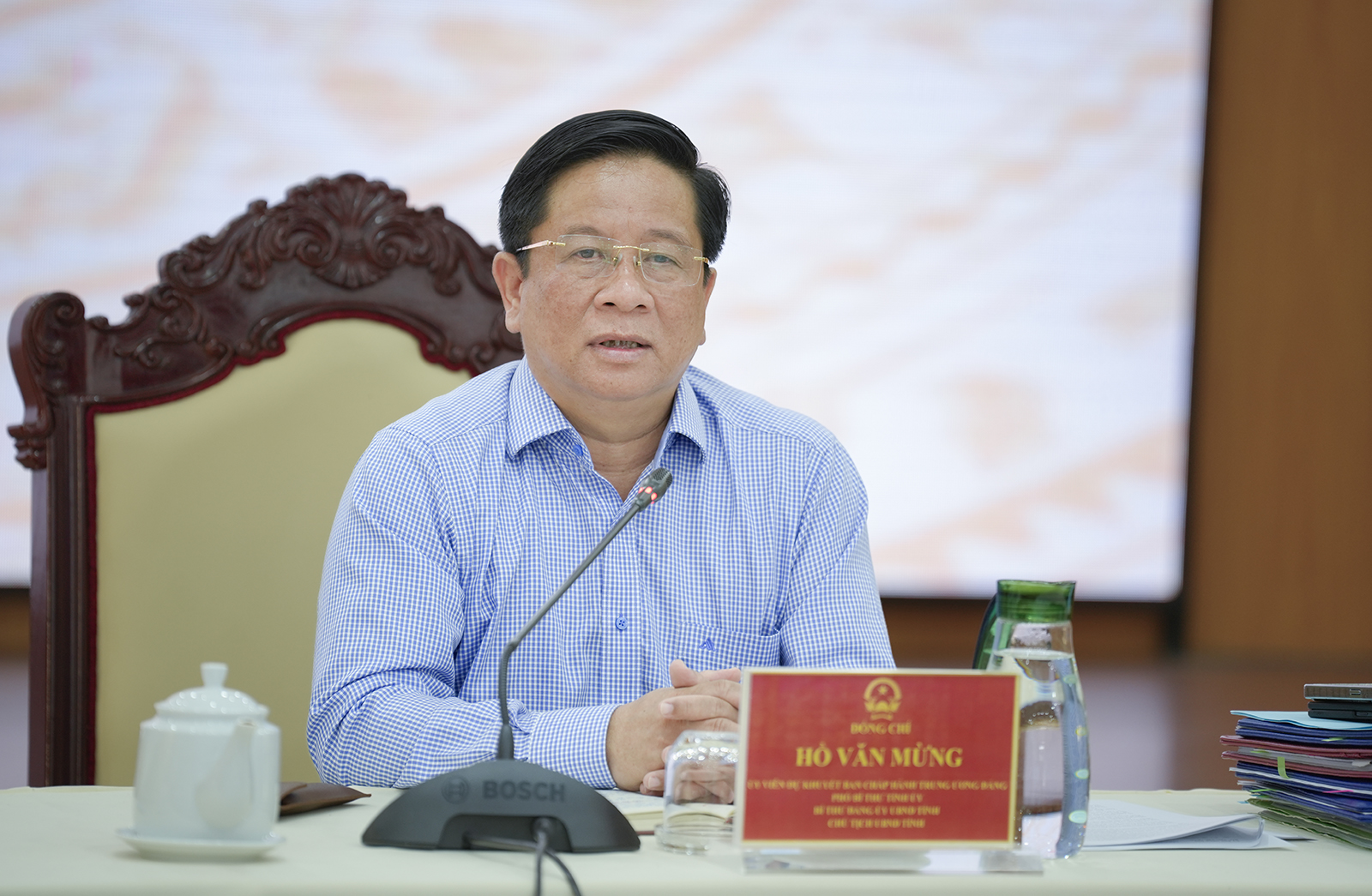 Chủ tịch UBND tỉnh An Giang Hồ Văn Mừng làm việc với đặc khu Phú Quốc