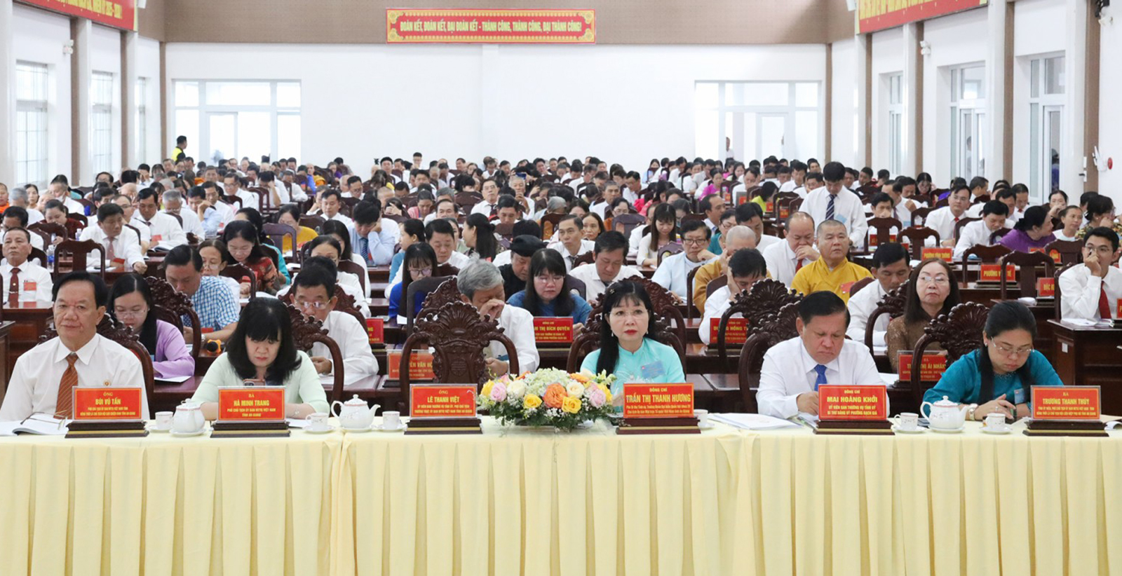 Phường Rạch Giá tổ chức điểm Đại hội đại biểu Mặt trận Tổ quốc Việt Nam