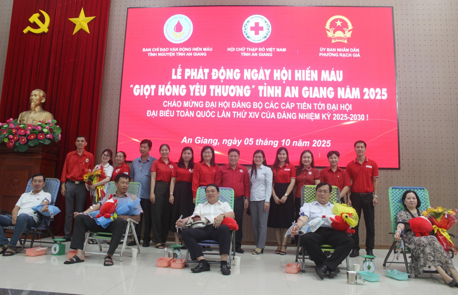 An Giang phát động hiến máu tình nguyện