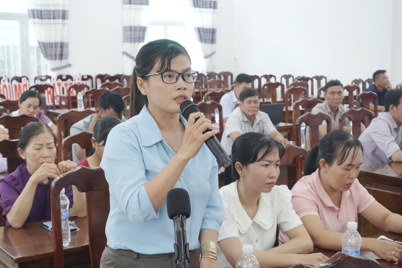 Đoàn Đại biểu Quốc hội tỉnh An Giang tiếp xúc cử tri 4 xã, phường