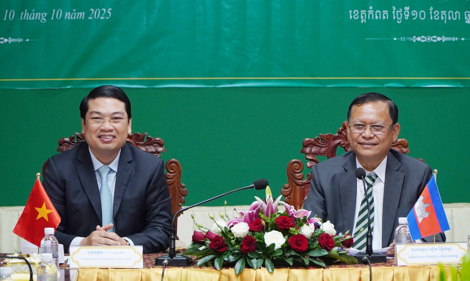 An Giang và Kampot thống nhất tăng cường thương mại biên giới