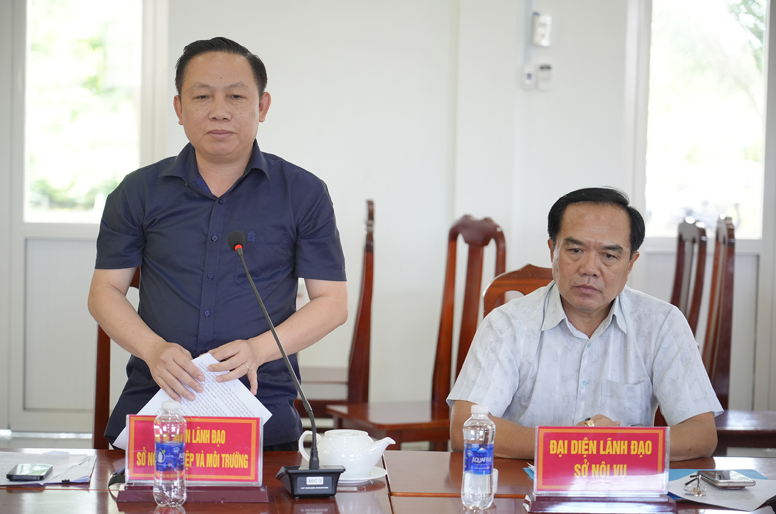 Bí thư Tỉnh ủy An Giang Nguyễn Tiến Hải kiểm tra, khảo sát tại xã Tân Thạnh