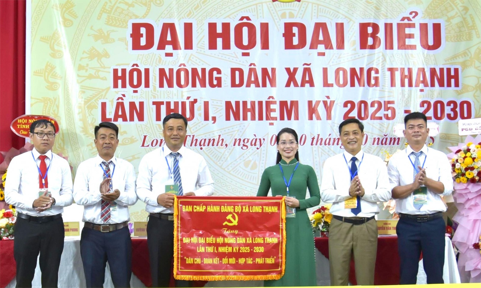 Tổ chức thành công Đại hội điểm Hội Nông dân xã Long Thạnh khóa I, nhiệm kỳ 2025 - 2030